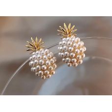 Серьги "Pineapple"
