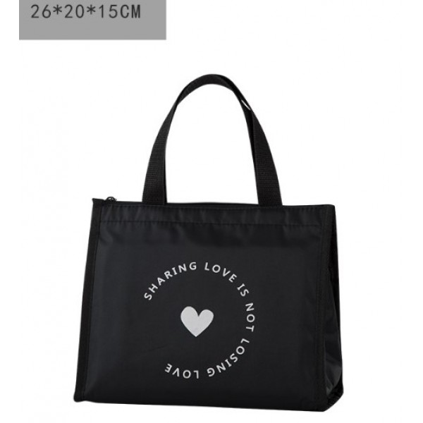 Сумка шопер з термо ефектом, "Love" 26х20х15 см, 1 шт