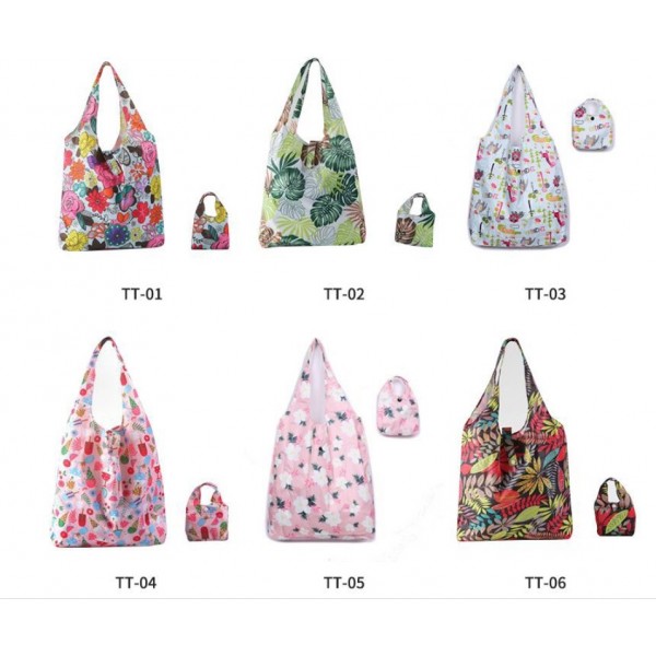 Сумка шопер жіноча "Flowers", 41х65х10 см, різні кольори, 1 шт