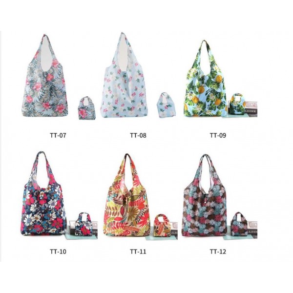 Сумка шопер жіноча "Flowers", 41х65х10 см, різні кольори, 1 шт