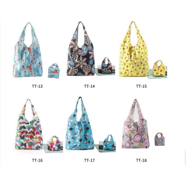 Сумка шопер жіноча "Flowers", 41х65х10 см, різні кольори, 1 шт