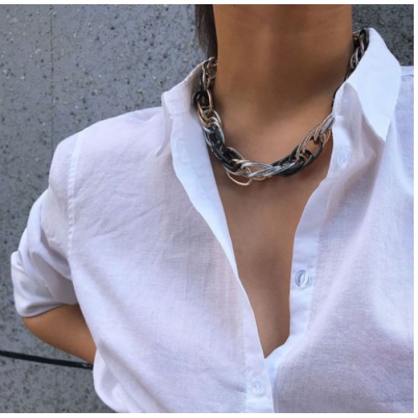 Ланцюжок із великими ланками, 3 кольори, 1 шт Ланцюжок із великими ланками, 3 кольори, 1 шт