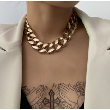 Ланцюжок із великими ланками "Red Golden", золото, 1 шт