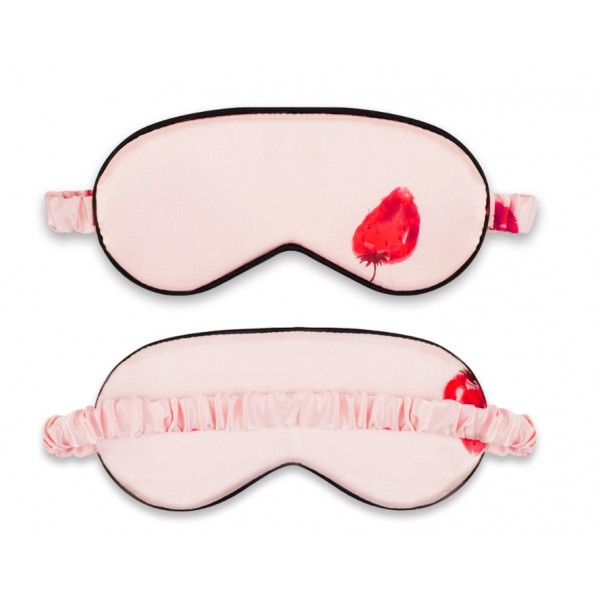 Маска для сну, шовкова "Chanel", 1 шт