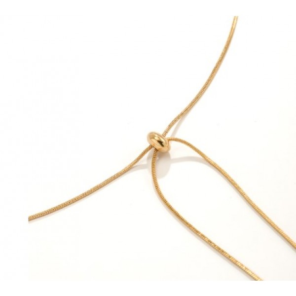 Ланцюжок-змійка "Snakes", золото, 1 шт Ланцюжок-змійка "Snakes", золото, 1 шт