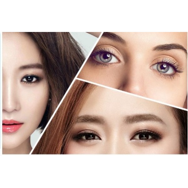 Пудра для брів Bioaqua Make Up Eye Brow, тон 01 темно-сірий, 1 шт