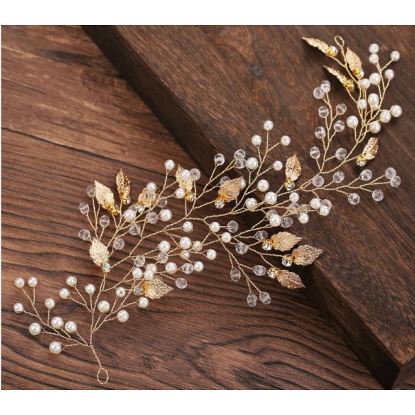 Ободок для волос "Sweet", золото