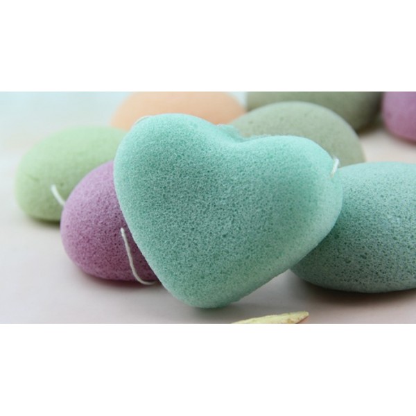 Спонж конняку для вмивання Natural konjac, 1шт