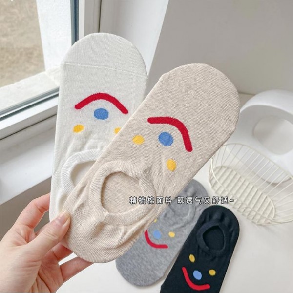 Носки хлопковые, следочки, "Smile", размер 36-39, 1 шт