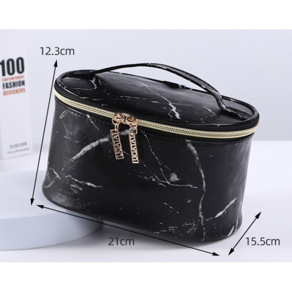 Косметичка органайзер "Marble", овальна, 1 шт