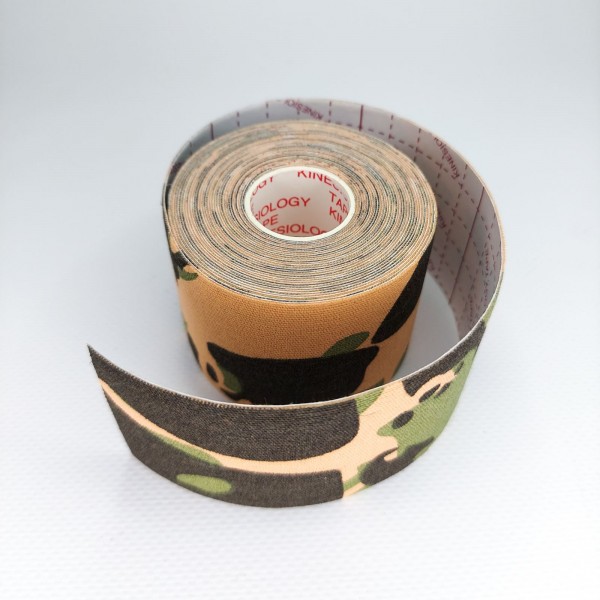 Тейп кінезіо 5 см, кінезіологічна стрічка Kinesiology Tape, 5 см, мілітарі Тейп кінезіо 5 см, кінезіологічна стрічка Kinesiology Tape, 5 см, мілітарі