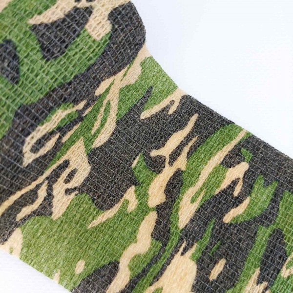 Бинт еластичний Coban 10см, фіксуючий, самозакріплюючий, бинт Кобан, камуфляж, самоклеючий, аутоадгезійний бинт 10см х 4,5м