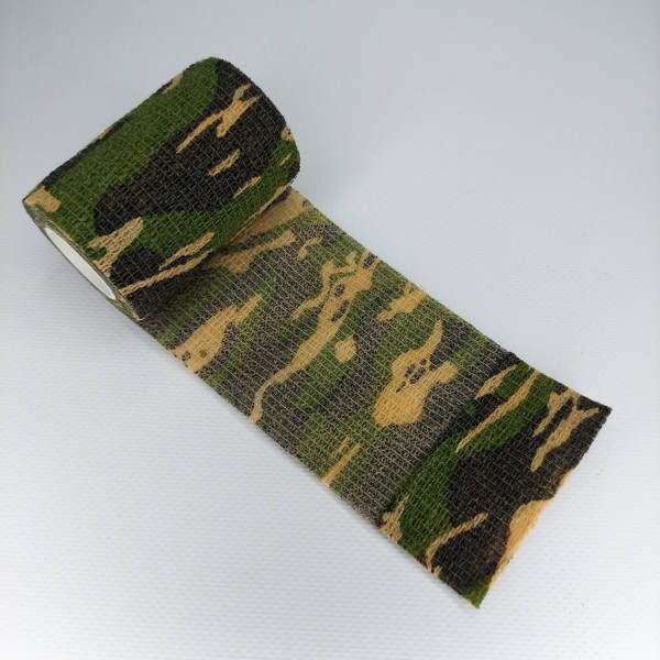 Бинт еластичний Coban 7,5см, фіксуючий, самозакріплюючий, бинт Кобан, самоклеючий,  аутоадгезійний бинт 7,5см х 4,5м, камуфляж