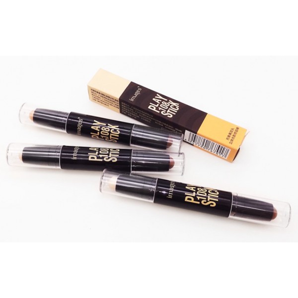 Коректор - олівець для контуринга, подвійний, Images Play 108 Stick, тон 02 слонова кістка