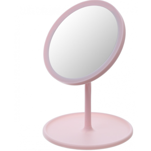 Дзеркало косметичне на підставці, з органайзером