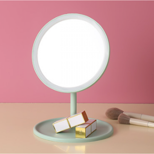 Дзеркало косметичне на підставці, з органайзером