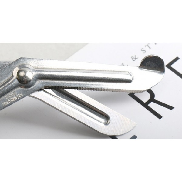 Ножиці вигнуті, для розрізання кінезіо тейпів, нержавіючі