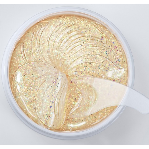 Патчи для глаз Jomtam Fullerene Light Bulb Skin Eye Mask, с шиммером