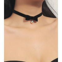 Чокер "Black Butterfly", с бантиком