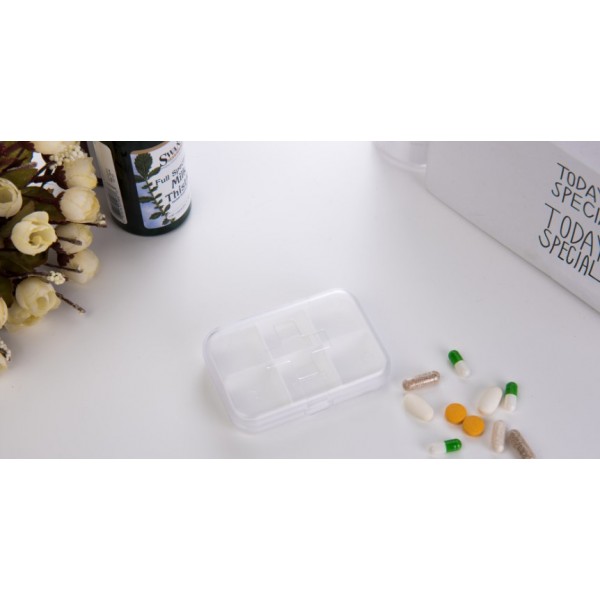 Органайзер для таблеток, таблетниця на 6 відділень