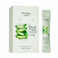 Маска для обличчя, зволожуюча Bioaqua Aloe Vera, з екстрактом алое вера, 4 млх20