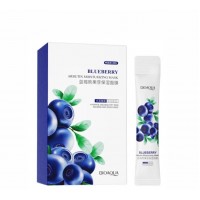 Маска для обличчя, зволожуюча Bioaqua Blueberry Arbutin Moisturizing Mask, з арбутином, 4 млх20