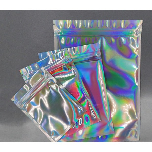 Пакет-саше косметический с замком Zip-Lock 10,5 х15 см, глянцевый пакет Zip-Lock 10,5 х15 см, 10 шт