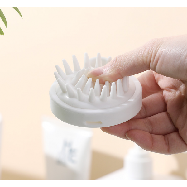 Масажер для шкіри голови, щітка, Head Cleansing Brush, силіконовий
