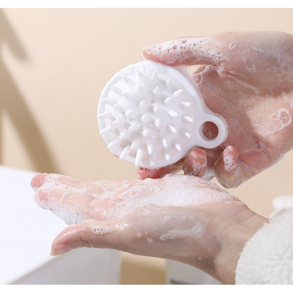 Масажер для шкіри голови, щітка, Head Cleansing Brush, силіконовий