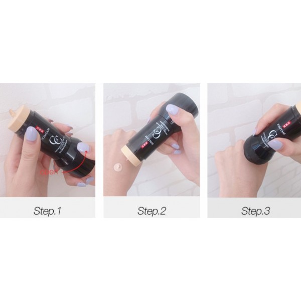 Тональний СС крем Jomtam Natural Concealer CC Stick, 30 г, тон 02 слонова кістка