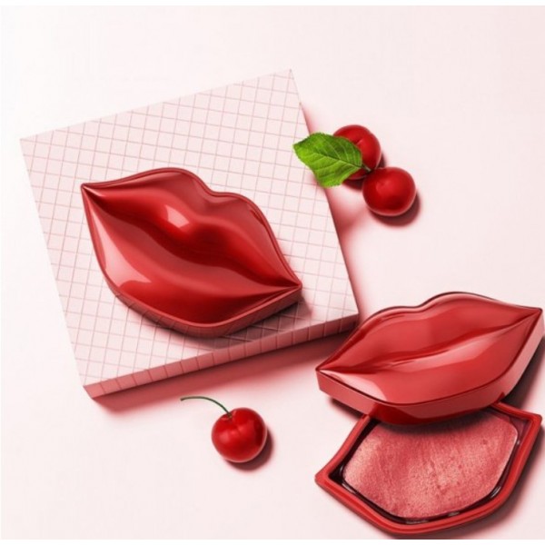 Патчі для губ Bioaqua Cherry Collagen Essence Lip Film, з екстрактом вишні (60г/20шт)