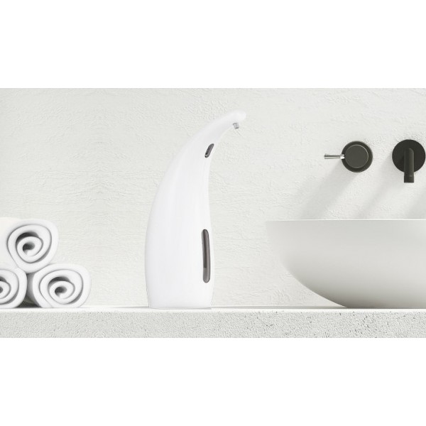 Дозатор сенсорний для мила, автоматичний, диспенсер, білий, 300 мл