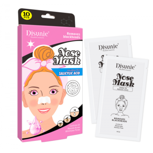 Патчі для носа, від чорних цяток, Disunie Nose Mask, 10 шт
