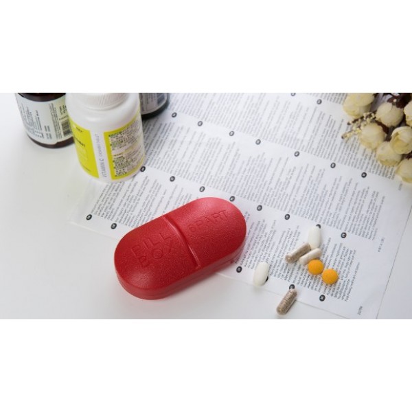 Органайзер для таблеток, таблетниця на 6 відділень