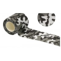Бинт еластичний Coban 5 см, білий камуфляж, фіксуючий самозакріплюючий, бинт Кобан, самоклеючий, аутоадгезійний бинт, 5 см х 4,5 м