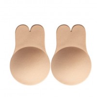 Наклейки атласні самоклеючі, зайчик, бюстгалтер-невидимка, розмір XXL