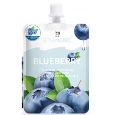 Бульбашкова маска для обличчя SERSANLOVE Blueberry Live Oxygen Bubble Mask, з екстрактом чорниці, 110 мл
