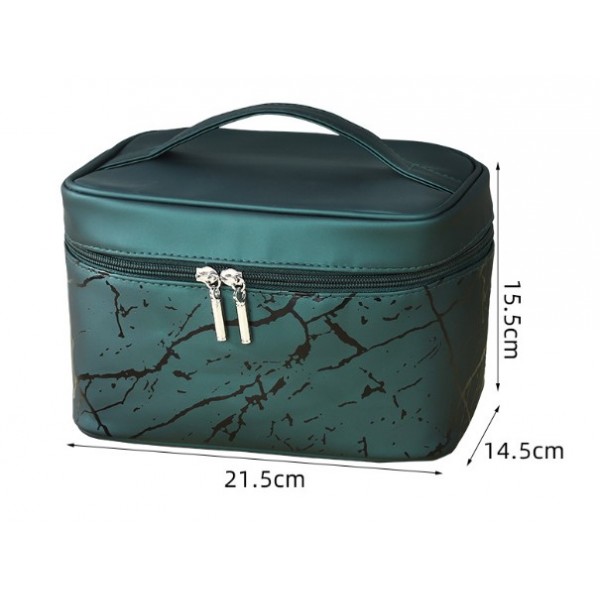 Косметичка - валіза "Мармур", органайзер для косметики, різні види, 21,5х14,5х15,5 см