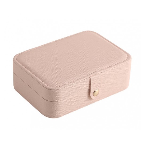 Органайзер для прикрас, на кнопочці, скринька, різні кольори, 17х12х6 см