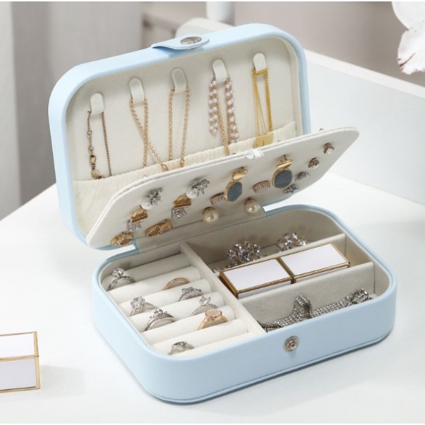 Органайзер для прикрас, двоярусний, 16х11х5 см