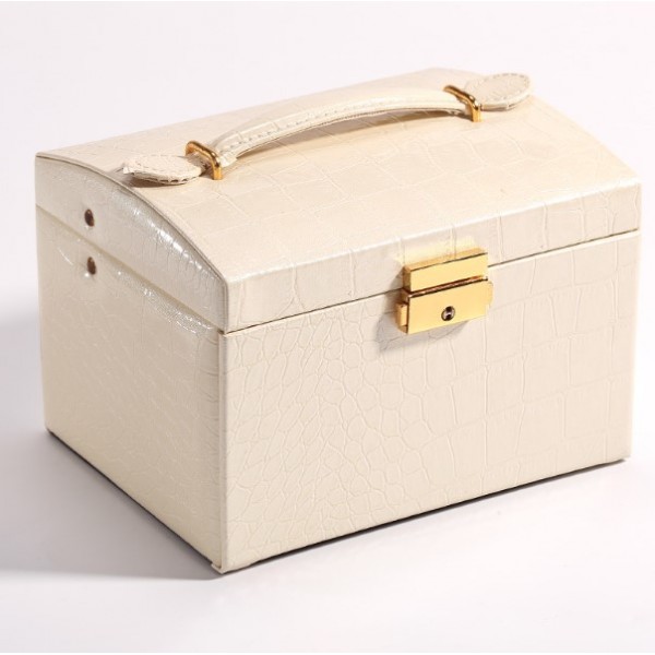 Органайзер для прикрас, із дзеркалом, різні кольори, 17х12х12,5 см