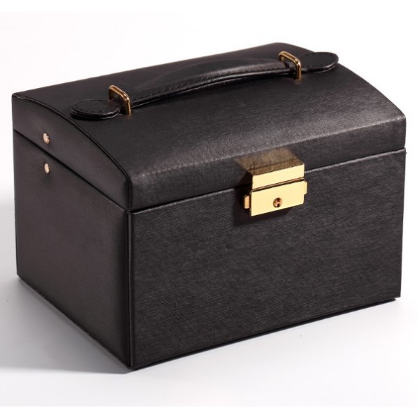 Органайзер для прикрас, із дзеркалом, різні кольори, 17х12х12,5 см