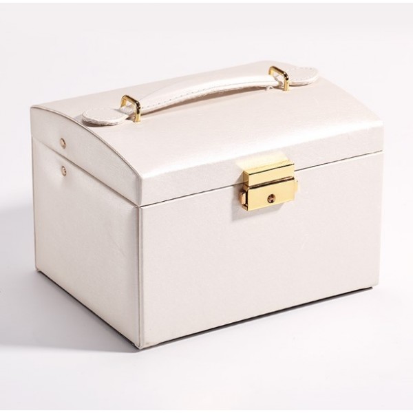 Органайзер для прикрас, із дзеркалом, різні кольори, 17х12х12,5 см