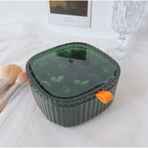 Органайзер для ювелірних прикрас, скринька, 3 відділи, 15х15х7, 5 см