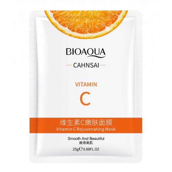 Тканинна маска для обличчя Bioaqua Cahnsai Vitamin C Mask з вітаміном С
