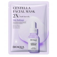 Тканинна маска для обличчя Bioaqua Centella 2X Facial Mask, з центелою