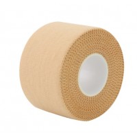Тейп жорсткий, не еластичний, спортивний, бежевий, 3,8 см х 9,14 м