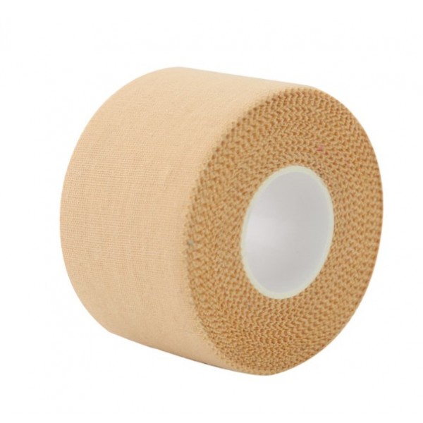 Тейп жорсткий, не еластичний, спортивний, бежевий, 3,8 см х 9,14 м