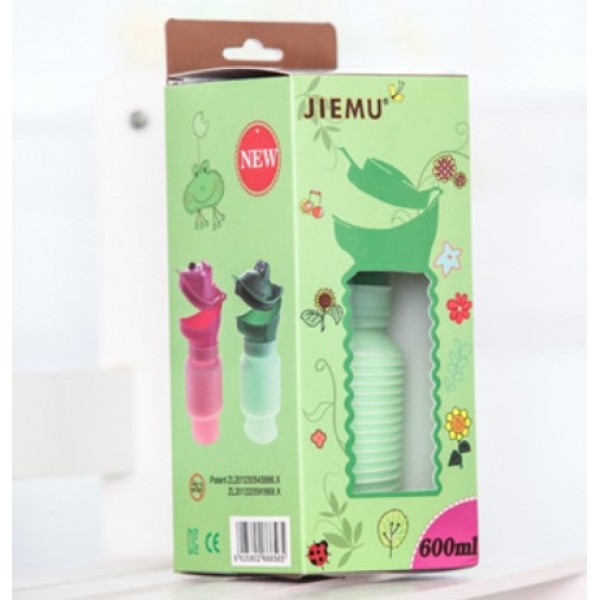 Дитячий складаний пісуар, JIEMU Folding Travel, дорожній туалет, 600 мл