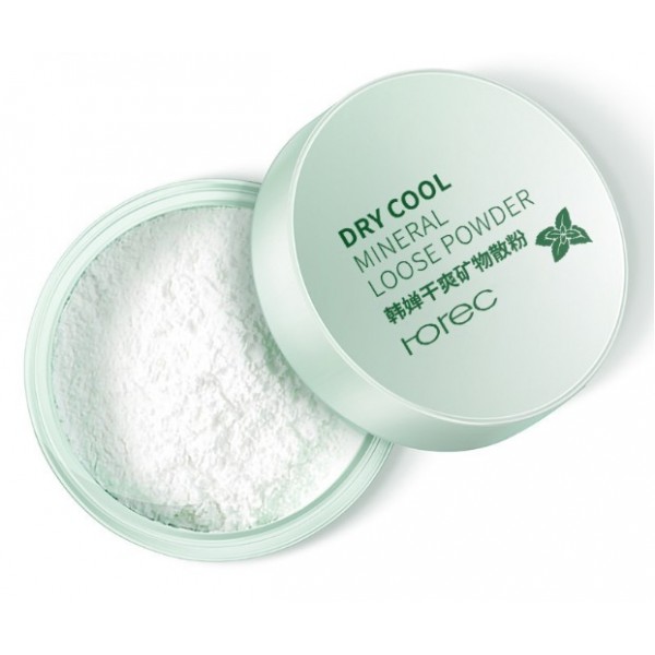 Мінеральна пудра розсипчаста, ензимна Rorec Dry Cool Mineral Loose Powder, 5 г